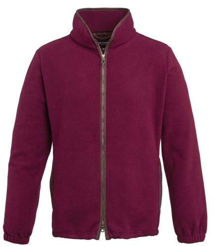 Brook Taverner Unisex Baltimore Fleece Jacket - FIG - L